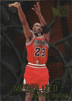 1996-97 Metal #128 Michael Jordan Front