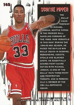 1996-97 Metal #145 Scottie Pippen Back