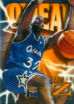 1996-97 SkyBox Z-Force #64 Shaquille O'Neal Front