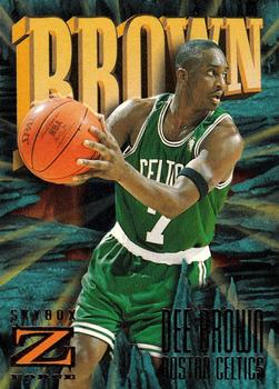 1996-97 SkyBox Z-Force #102 Dee Brown Front