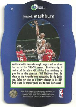 1996 SPx #12 Jamal Mashburn  Back