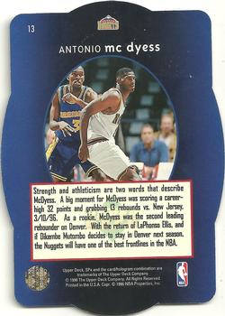 1996 SPx #13 Antonio McDyess  Back