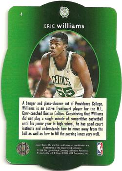 1996 SPx #4 Eric Williams  Back