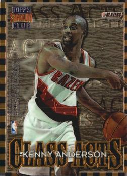 1996-97 Stadium Club - Class Acts #CA8 Kenny Anderson / Stephon Marbury Front