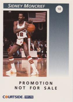 1992 Courtside Flashback - Numbered Promos #10 Sidney Moncrief Back