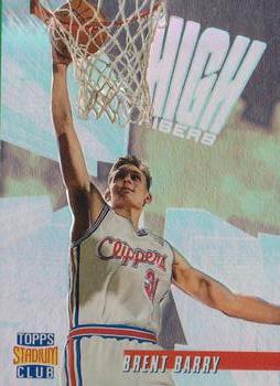 1996-97 Stadium Club - High Risers #HR4 Brent Barry Front
