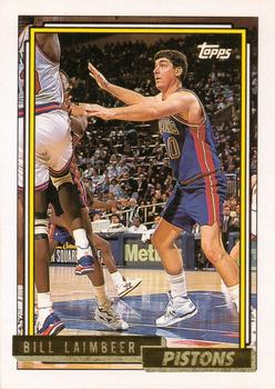 1992-93 Topps - Gold #29 Bill Laimbeer Front