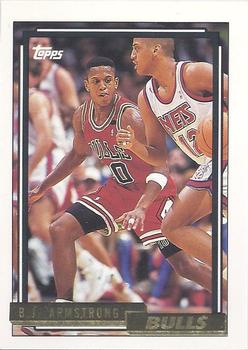 1992-93 Topps - Gold #73 B.J. Armstrong Front