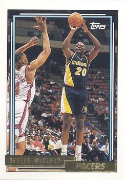 1992-93 Topps - Gold #76 George McCloud Front