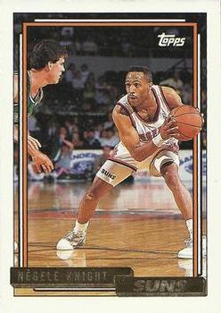 1992-93 Topps - Gold #84 Negele Knight Front
