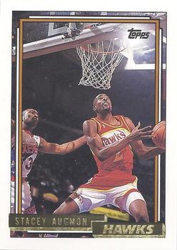 1992-93 Topps - Gold #97 Stacey Augmon Front