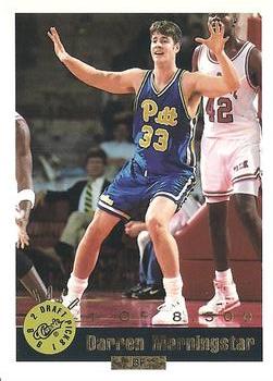 1992 Classic Draft Picks - Gold #53 Darren Morningstar Front