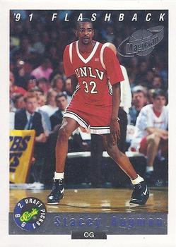 1992 Classic Draft Picks - Magicians #BC4 Stacey Augmon Front