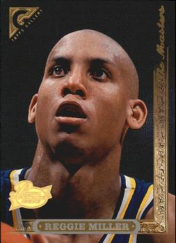 1996-97 Stadium Club - Topps Gallery Player's Private Issue #3 Reggie Miller Front