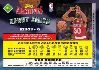 1992-93 Topps Archives - Gold #99 Kenny Smith Back