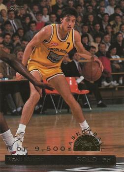 1993 Classic Draft Picks - Gold #10 Toni Kukoc Front