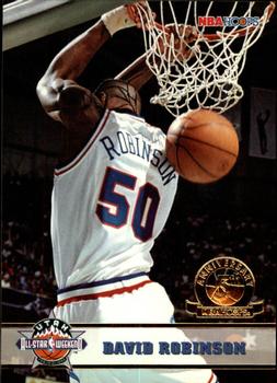 1993-94 Hoops - Fifth Anniversary Gold #279 David Robinson Front