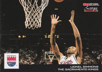 1993-94 Hoops - Scoops #HS23 Lionel Simmons Front