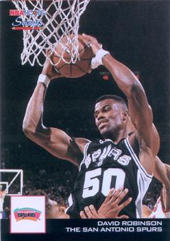 1993-94 Hoops - Scoops #HS24 David Robinson Front
