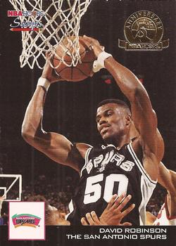 1993-94 Hoops - Scoops Fifth Anniversary Gold #HS24 David Robinson Front