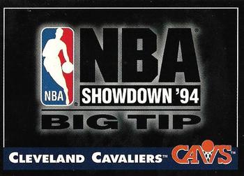 1993-94 Stadium Club - Big Tips #NNO Cleveland Cavaliers Front