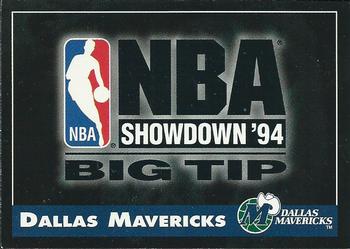 1993-94 Stadium Club - Big Tips #NNO Dallas Mavericks Front