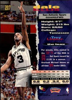 1993-94 Stadium Club - 1994 NBA Finals Super Teams Exchange #207 Dale Ellis Back