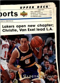 1993-94 Upper Deck Special Edition - Electric Court #211 Los Angeles Lakers Front