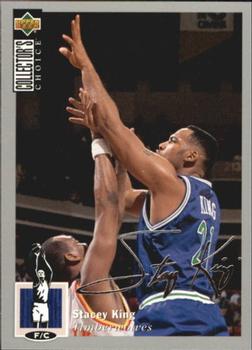 1994-95 Collector's Choice - Silver Signature #28 Stacey King Front