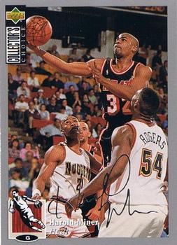 1994-95 Collector's Choice - Silver Signature #88 Harold Miner Front