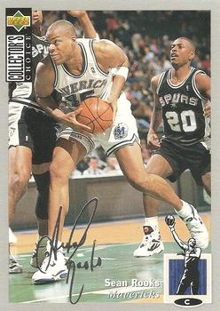 1994-95 Collector's Choice - Silver Signature #93 Sean Rooks Front