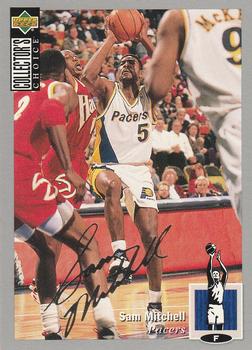 1994-95 Collector's Choice - Silver Signature #285 Sam Mitchell Front