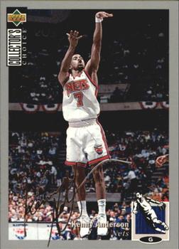 1994-95 Collector's Choice - Silver Signature #307 Kenny Anderson Front