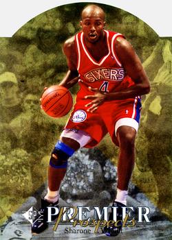 1994-95 SP - Die Cut #D6 Sharone Wright Front