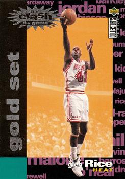 1995-96 Collector's Choice - You Crash the Game Gold Exchange: Scoring #C13 Glen Rice Front