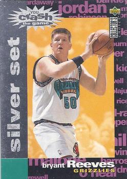 1995-96 Collector's Choice - You Crash the Game Silver Exchange: Scoring #C29 Bryant Reeves Front