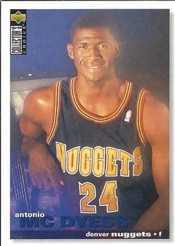 1995-96 Collector's Choice - 1995-1996 Debut Exchange #T4 Antonio McDyess Front