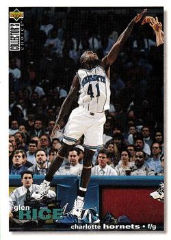 1995-96 Collector's Choice - 1995-1996 Debut Exchange #T7 Glen Rice Front