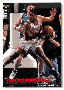 1995-96 Collector's Choice - 1995-1996 Debut Exchange #T18 Alonzo Mourning Front