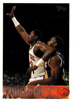 1996-97 Topps #1 Patrick Ewing Front