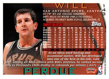 1996-97 Topps #143 Will Perdue Back
