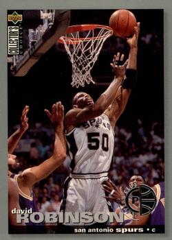 1995-96 Collector's Choice - Player's Club #50 David Robinson Front
