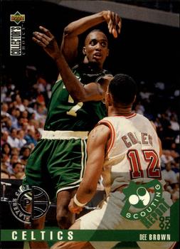 1995-96 Collector's Choice - Player's Club #322 Dee Brown Front