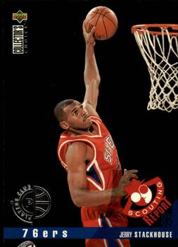 1995-96 Collector's Choice - Player's Club #340 Jerry Stackhouse Front