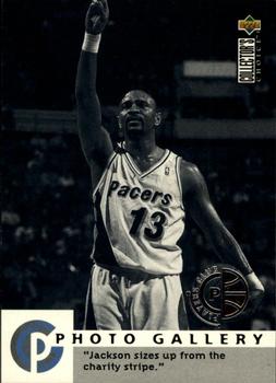 1995-96 Collector's Choice - Player's Club #401 Mark Jackson Front