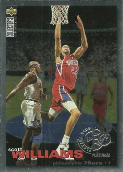 1995-96 Collector's Choice - Platinum Player's Club #46 Scott Williams Front
