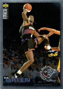 1995-96 Collector's Choice - Platinum Player's Club #71 A.C. Green Front
