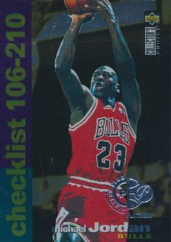1995-96 Collector's Choice - Platinum Player's Club #210 Michael Jordan Front