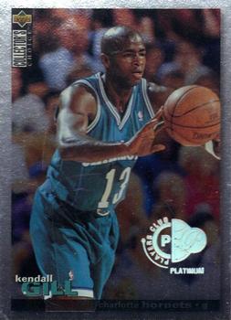1995-96 Collector's Choice - Platinum Player's Club #272 Kendall Gill Front