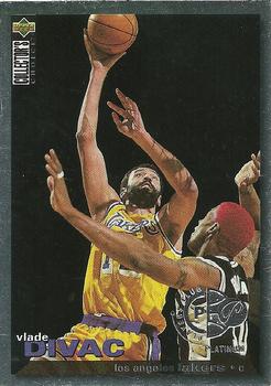 1995-96 Collector's Choice - Platinum Player's Club #47 Vlade Divac Front